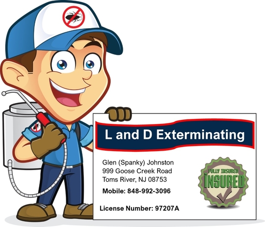 L and D Exterminating   Mobile: 848-992-3096
